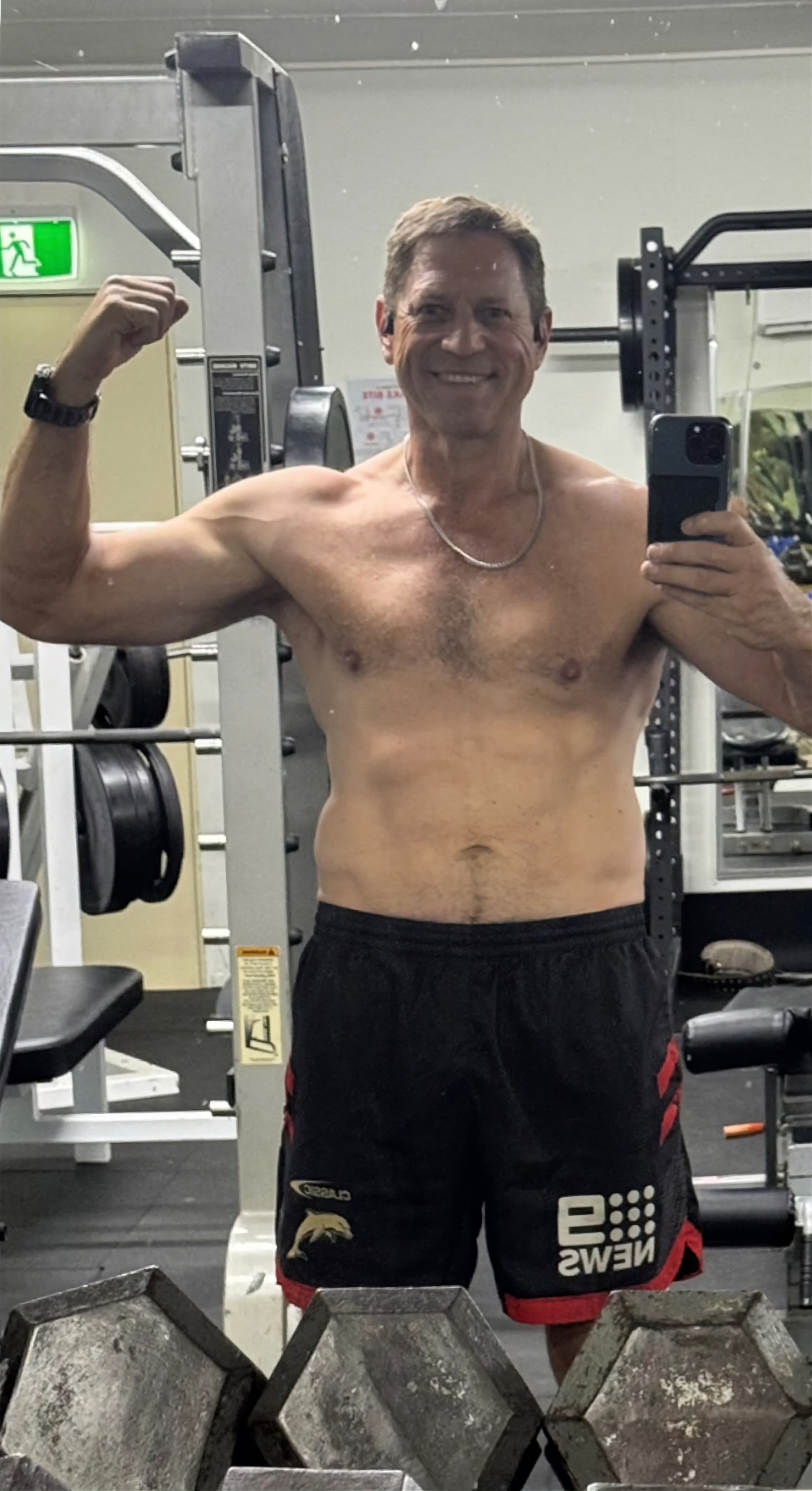 Tony  after