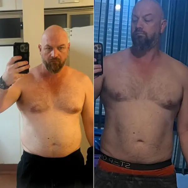 Michael Askevold - 20kg weight loss transformation with Coach Ryan in Perth